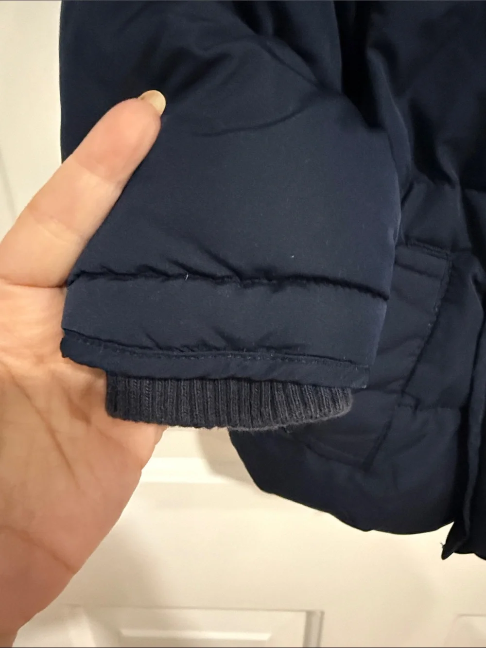 GAP navy puffer